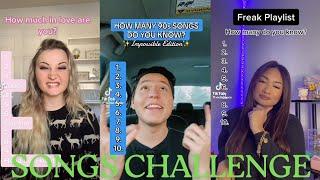 Songs Challenge 4  TikTok music challenge compilation