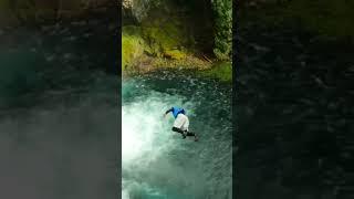 75ft Waterfall Cliff Jump