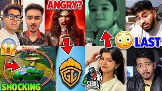 This GirL Against GodLike? BIG MISTAKE on Live SHOCKED All JonathanScoutUltronS8uLAnkitaBGMI
