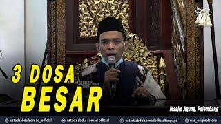  3 DOSA BESAR  Cawisan Bada Shubuh Masjid Sultan Mahmud Badaruddin  Palembang