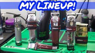 Whats On My Station?  Tomb45Wahl?AndisBabyliss  Barber Tutorial