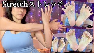 Feet yoga stretch 足ヨガ　ストレッチThank you ありがとう