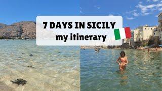 7 Days in Sicily as an Italian ️️ - Places beaches prices tips