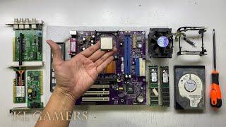 intel Pentium 4 Socket 478 ECS ELITEGROUP P4VMM2 DDR1 333Mhz Star Imavision SK 2000F CCTV PC Build