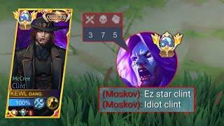 GOODBYE SUPER ATTACK SPEED MOSKOV YOU CANNOT BEAT THIS ONE SHOT BUILD AND EMBLEM FOR CLINT