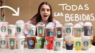 PEDÍ TODO EL MENÚ DE STARBUCKS