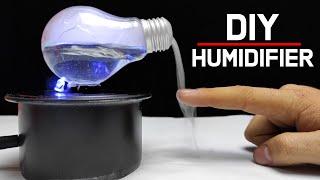 DIY humidifier  How to make humidifier at home easily
