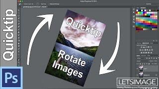 Photoshop Quick Tip How to Rotate a Selection or an Image  Photoshop Tutorial