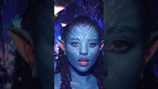 My attempt at Avatar makeup ‍️