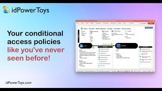 idPowerToys - Demo of Conditional Access Documenter