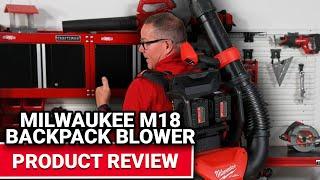 Milwaukee M18 Backpack Blower Product Review - Ace Hardware