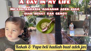 INI SARAPAN ADEK YANG BIKIN SEHAT & GEMOY‼️ ADEK DAPAT KEJUTAN DARI PAPA  A DAY IN MY LIFE