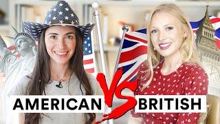 BRITISH vs AMERICAN ENGLISH - Accent & Vocabulary Comparison