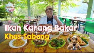 Kuliner Khas Sabang Nih Ikan Karang Bakar di Taman Wisata Putro Ijoe Sabang Aceh