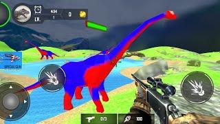 Dinosaur 3D Hunting Games _Wild Hunter Bloody Hunting Jurassic world evolution Android Gameplay3