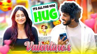 Ek HUG ke liye kya kya karna pada aaj  Valentines day Special HUG  Oye its Uncut 