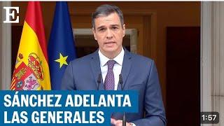 PEDRO SÁNCHEZ ADELANTA LAS GENERALES  FUSIÓN DE DERECHA URGENTE ‼️ CREACIÓN DEL PARTIDO ESPAÑA 