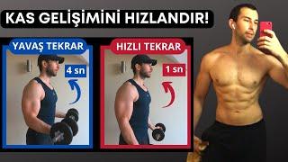 Hızlı Tekrar mı Yavaş Tekrar mı ? Kas gelişimi için hangisi?