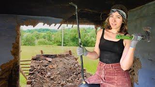 I DEMOLISHED THE OVEN  Renovating an old house