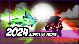 Maple Riot Animation  Alff11 vs Prime the darkness Sonic Sprite Animation