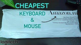 Logitech Wireless Keyboard & Mouse From Amazon  Unboxing & Review