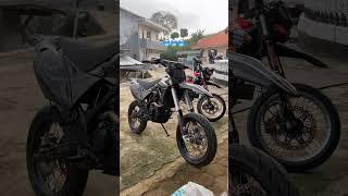 KLX SUPERMOTO HITAM ‼️#automobile #klx #klx150 #klxmodifikasi #klxmodifikasi