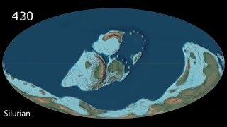 Plate Tectonics  540Ma - Modern World -  Scotese Animation 022116b