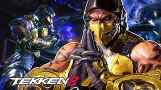 RAVENs SCORPION Costume is on FIRE  - TEKKEN 8 CustomizatioN 