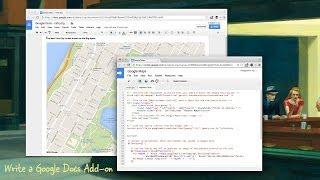 Tutorial - Create Add-ons for Google Docs