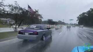 Crown Vic Boys & Girls Chapter 64 - Savannah Georgia 2021 Anniversary Riding Out In The Rain