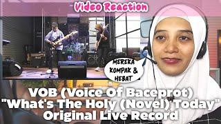 VOB Voice Of Baceprot Whats The Holy Nobel Today Original Live Record - Video Reaction