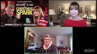 Interview with Jane Seymour and Joe Lando in A Christmas Spark on Lifetime by Suzanne 11722