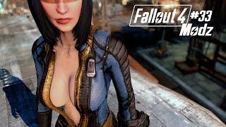 Fallout 4 Modz # 33 Unzipped Vault Suit - CBBE & Tumbajambas Spartan Battle Suit