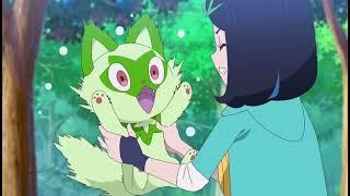 sprigatito gets tickle was the most adorable thing i saw in this episode uu 