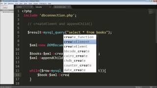 Creating dynamic XML  in PHP