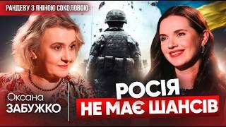 Якщо РФ ВИГРАЄ? ОКСАНА ЗАБУЖКО про моторошні ЗАЯВИ БІЙЦІВ кращого президента страх заходу Рандеву