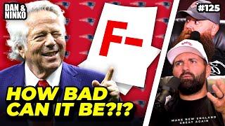 Patriots Got a TERRIBLE Grade Belichick + Cheerleaders etc...   - Dan and Ninko  Ep.125 #patriots