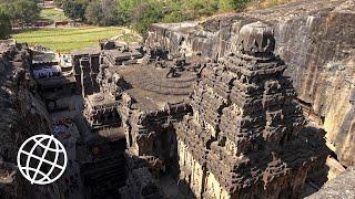 Ellora Caves Maharashtra India  Amazing Places 4K