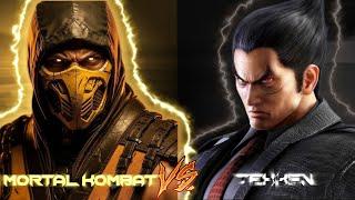 tekken 8 vs mortal Kombat 1 #shorts #short #edit #gaming #trending #viral #tekken #mortal #foryou