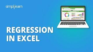 Regression In Excel  Excel Regression Analysis Explained  Excel Tutorial  Simplilearn