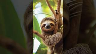 How Slow Are Sloths? You Won’t Believe The Answer  #animals #facts