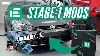 Wake Up Your Mk7R Integrated Engineering Stage1 Dyno 0-60 and Haldex Diag  P3 Gauges
