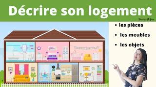 French for beginners   Parler de sa maison en français.  Niveau  A1 FLE