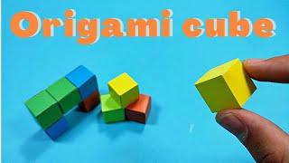 Origami cube  How to make a Origami cube infinity The ultimate tutorial