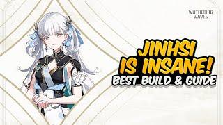 COMPLETE JINHSI GUIDE Best Jinhsi Build - Weapons Echoes Teams & Showcase  Wuthering Waves