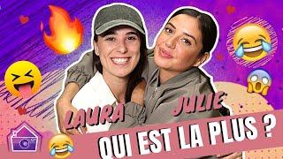 JULIE BERTIN et Laura Petard  Qui est la plus tatouée ? Jalouse ? Canard ? Refaite ?