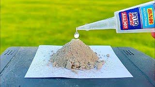 1 Minute Hacks Super Glue and Baking soda Pour Glue on Baking soda and Amaze With Results