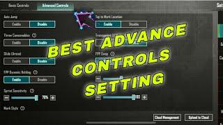 BEST PUBG SETTING  ADVANCE CONTROLS FULL GUIDE  57 REFLEX 