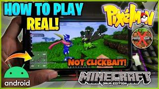 NEW HOW TO PLAY PIXELMON ON ANDROID IN 2024  WITH GAMEPLAY Pixelmon 9.1