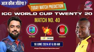 WI vs AFG T20 World Cup Match Prediction Today  West Indies vs Afghanistan Toss Prediction Today
